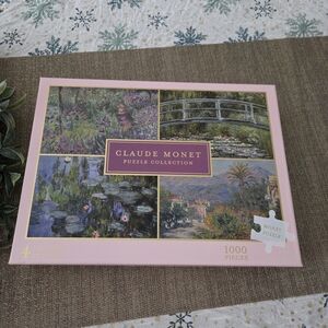 Eccolo Claude Monet Puzzle Collection - Pink and Green